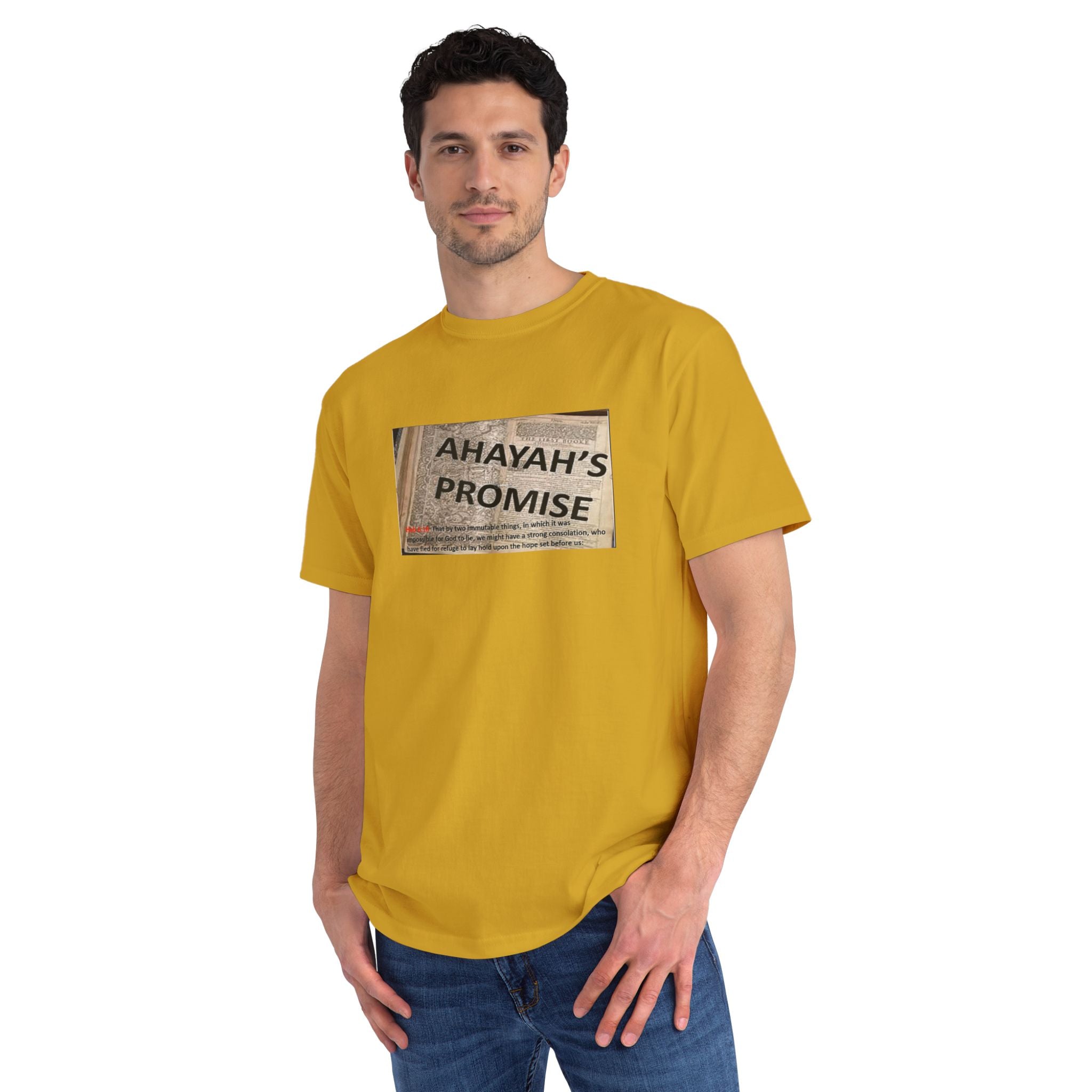 Ahayah's Promise T‑Shirt — Faith-Inspired Scripture Tee