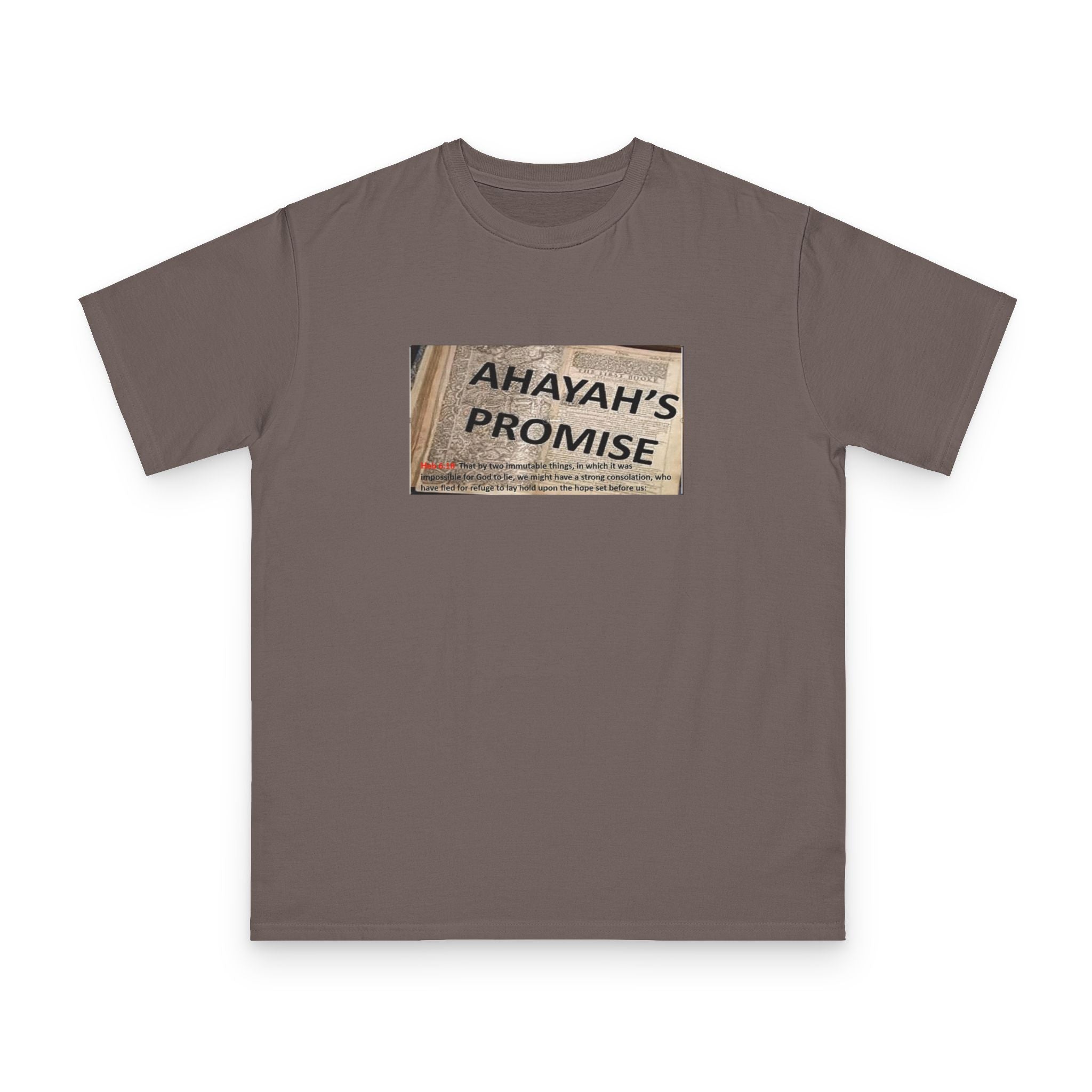 Ahayah's Promise T‑Shirt — Faith-Inspired Scripture Tee