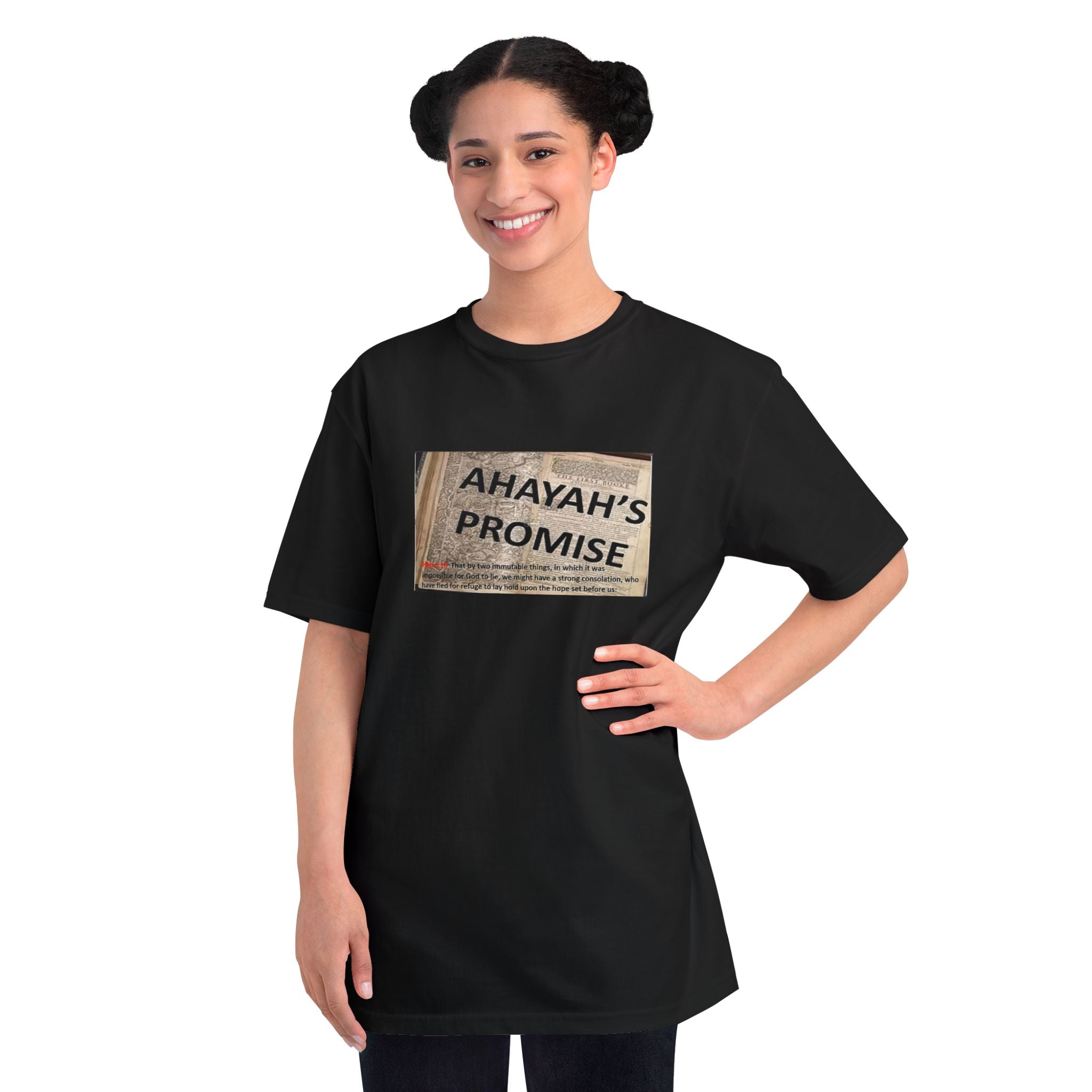 Ahayah's Promise T‑Shirt — Faith-Inspired Scripture Tee