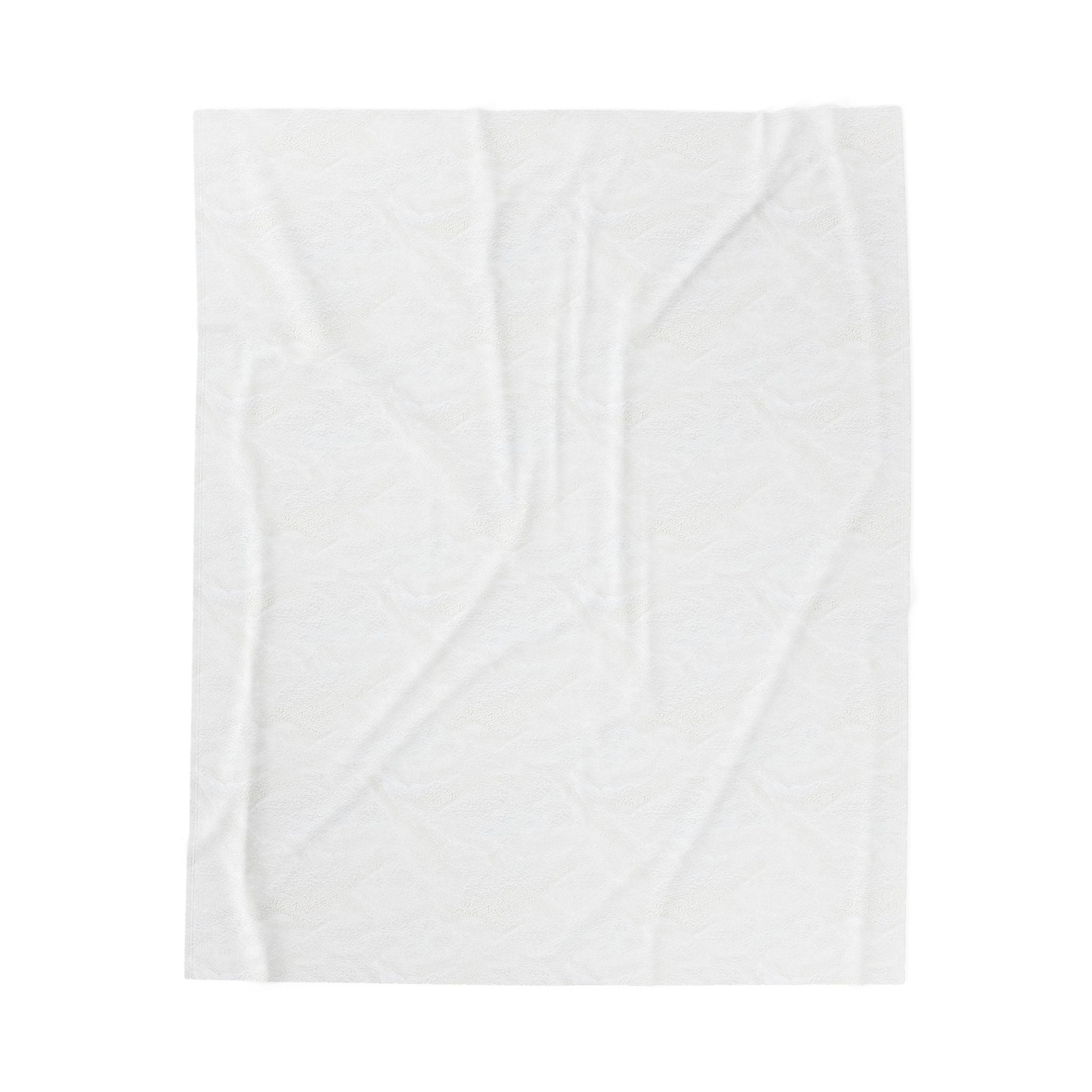 Velveteen Plush Blanket — "Never Gonna Let You Go" Cozy Throw for Kids & Fans