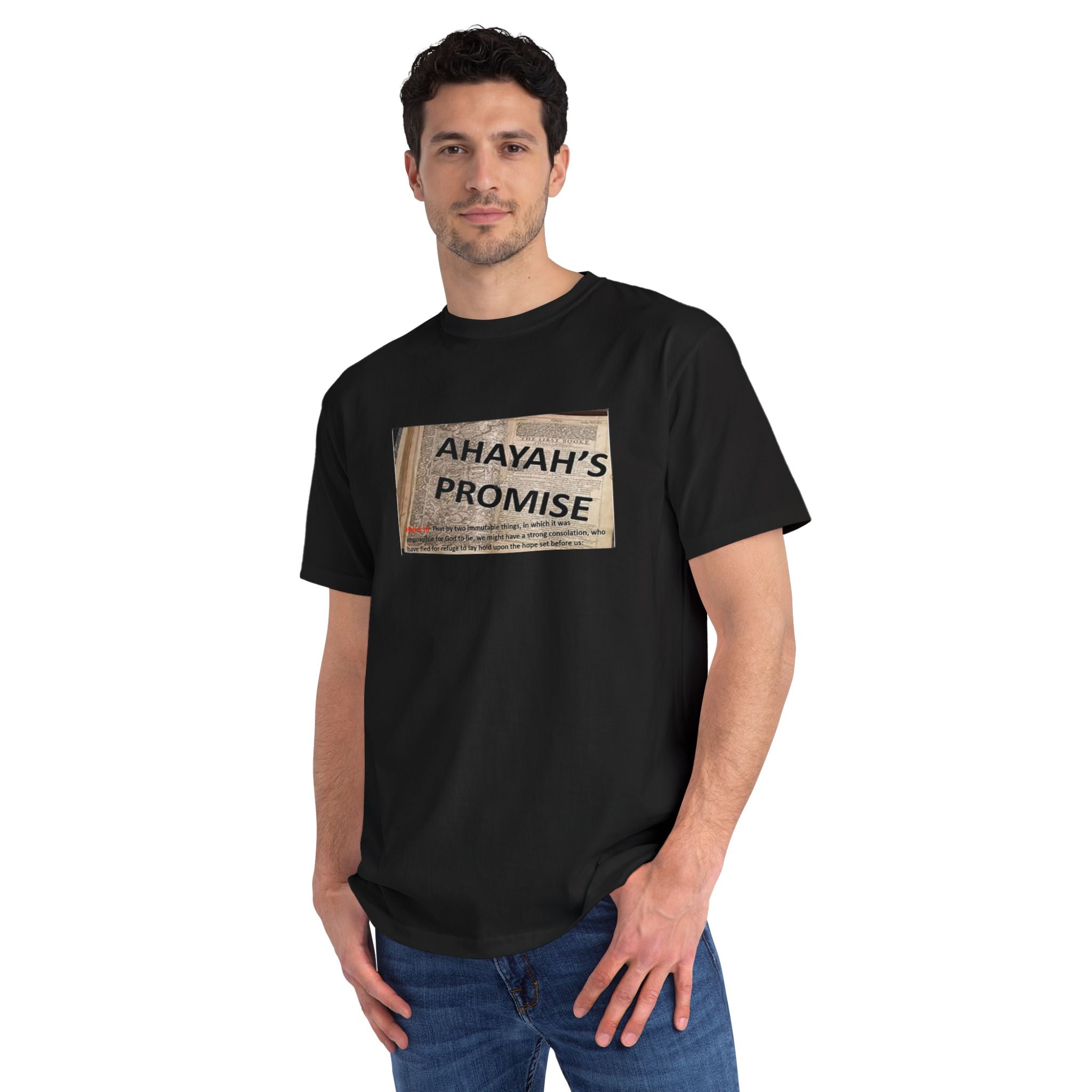 Ahayah's Promise T‑Shirt — Faith-Inspired Scripture Tee
