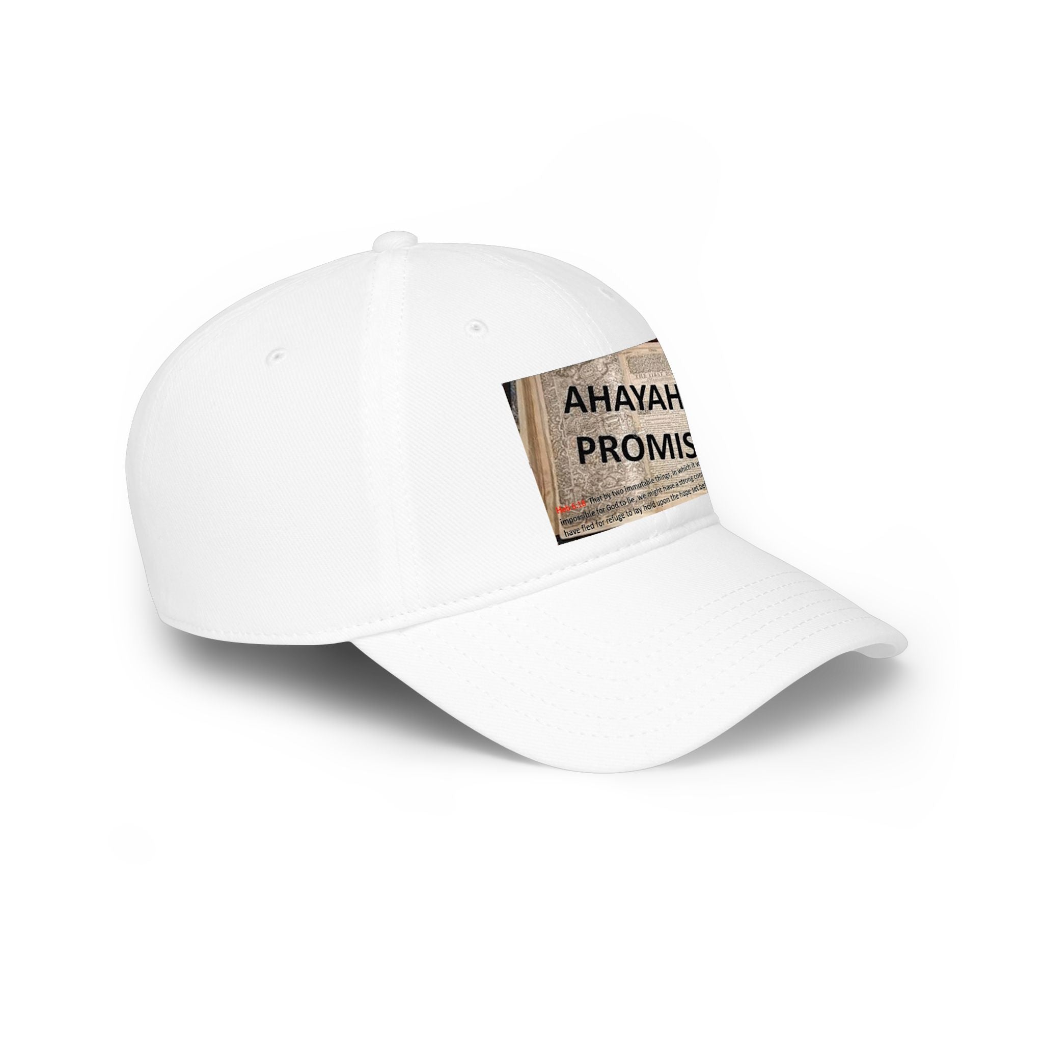 Ahayah's Promise Baseball Cap — Faith-Inspired Low Profile Hat