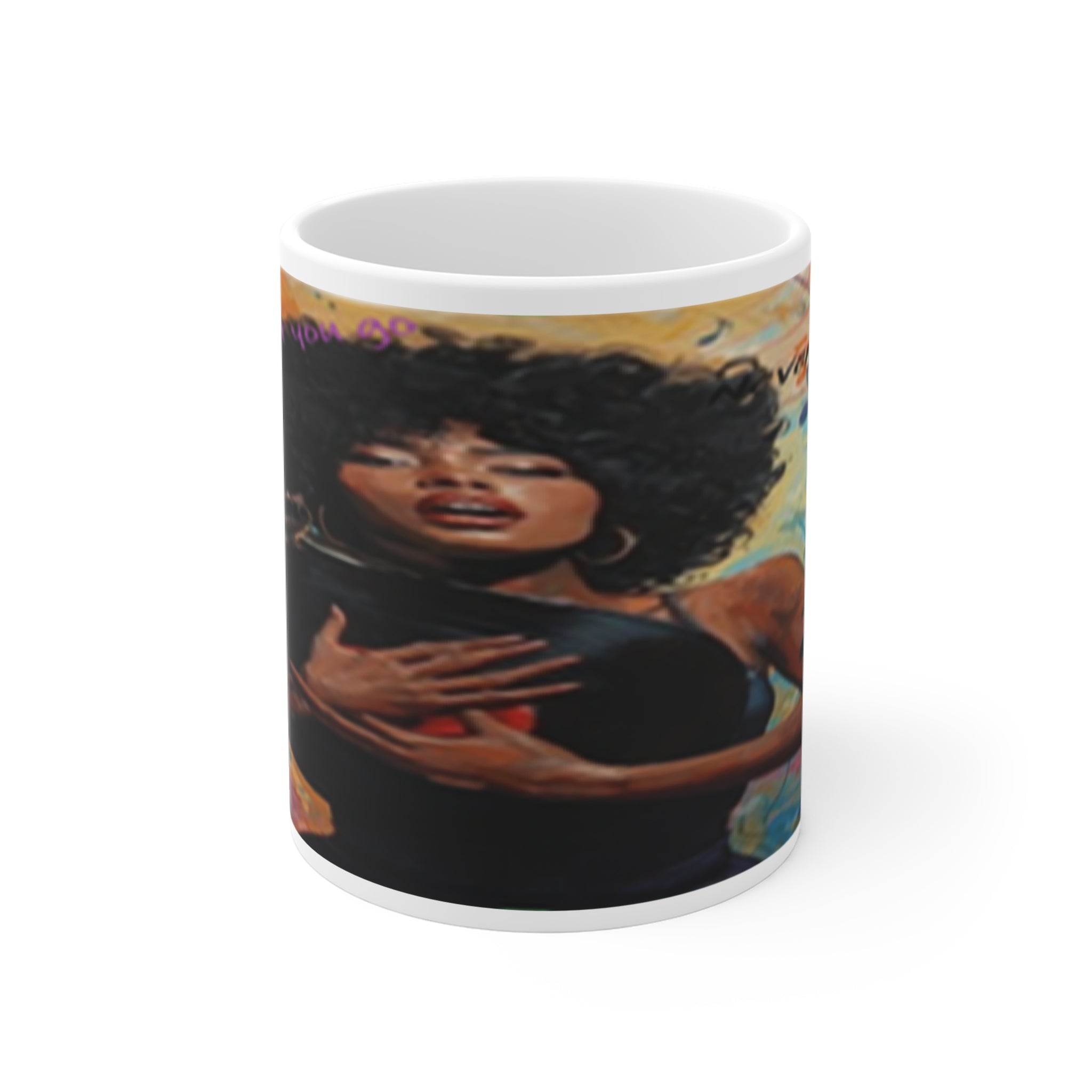 11oz Ceramic Mug — Never Gonna Let You Go - Clutching the Vinyl