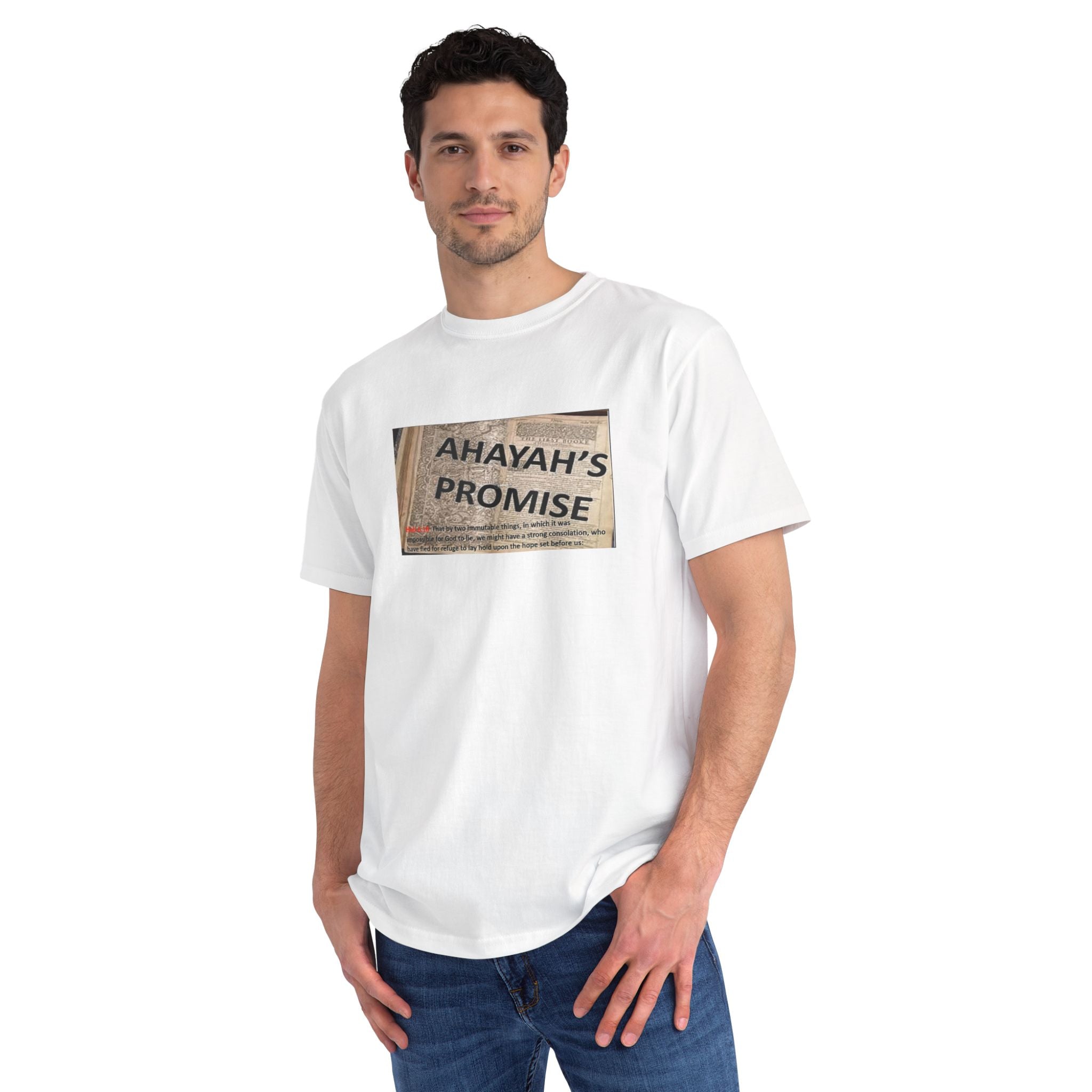 Ahayah's Promise T‑Shirt — Faith-Inspired Scripture Tee
