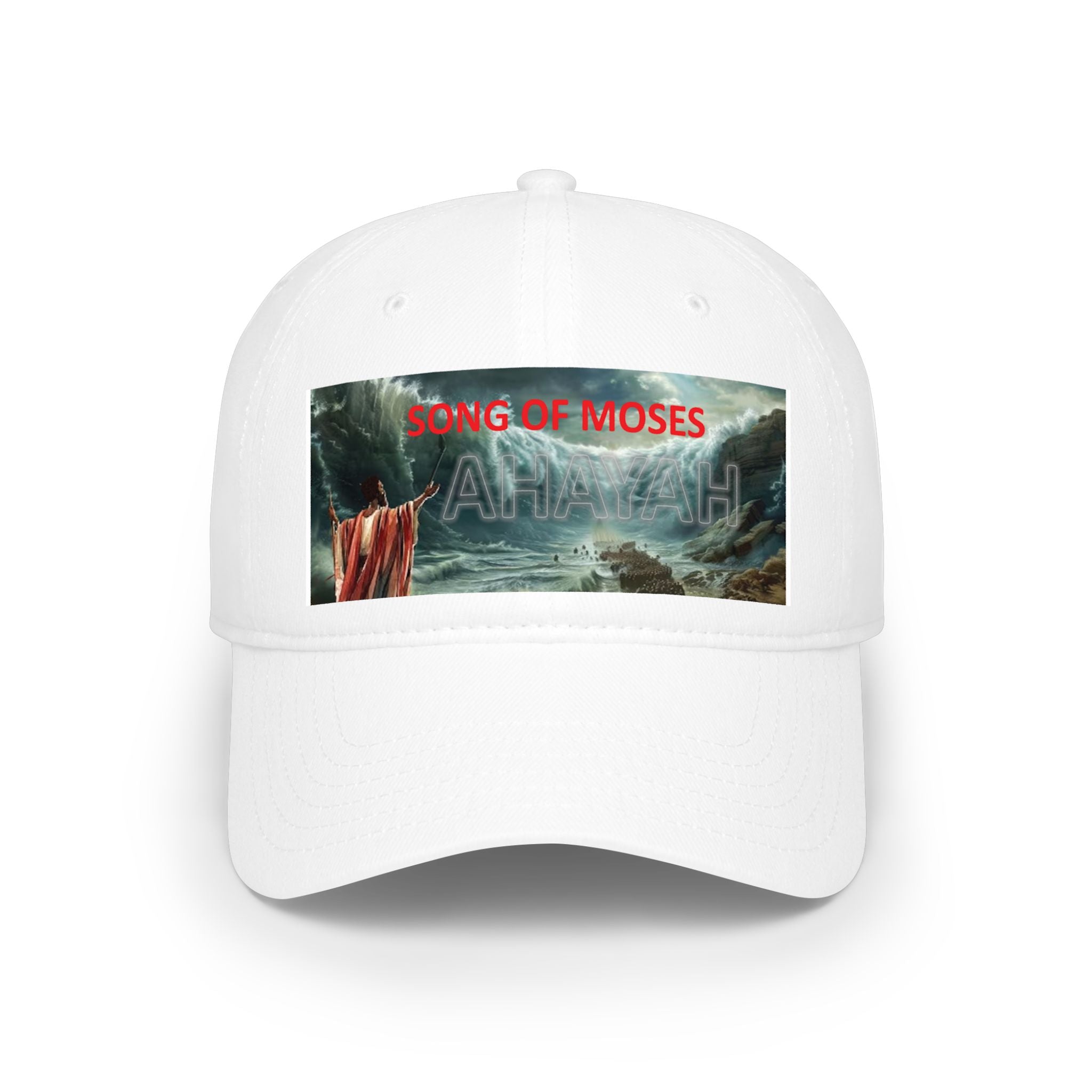 Biblical 'Song of Moses' Low Profile Baseball Cap — Faith-Inspired Christian Hat