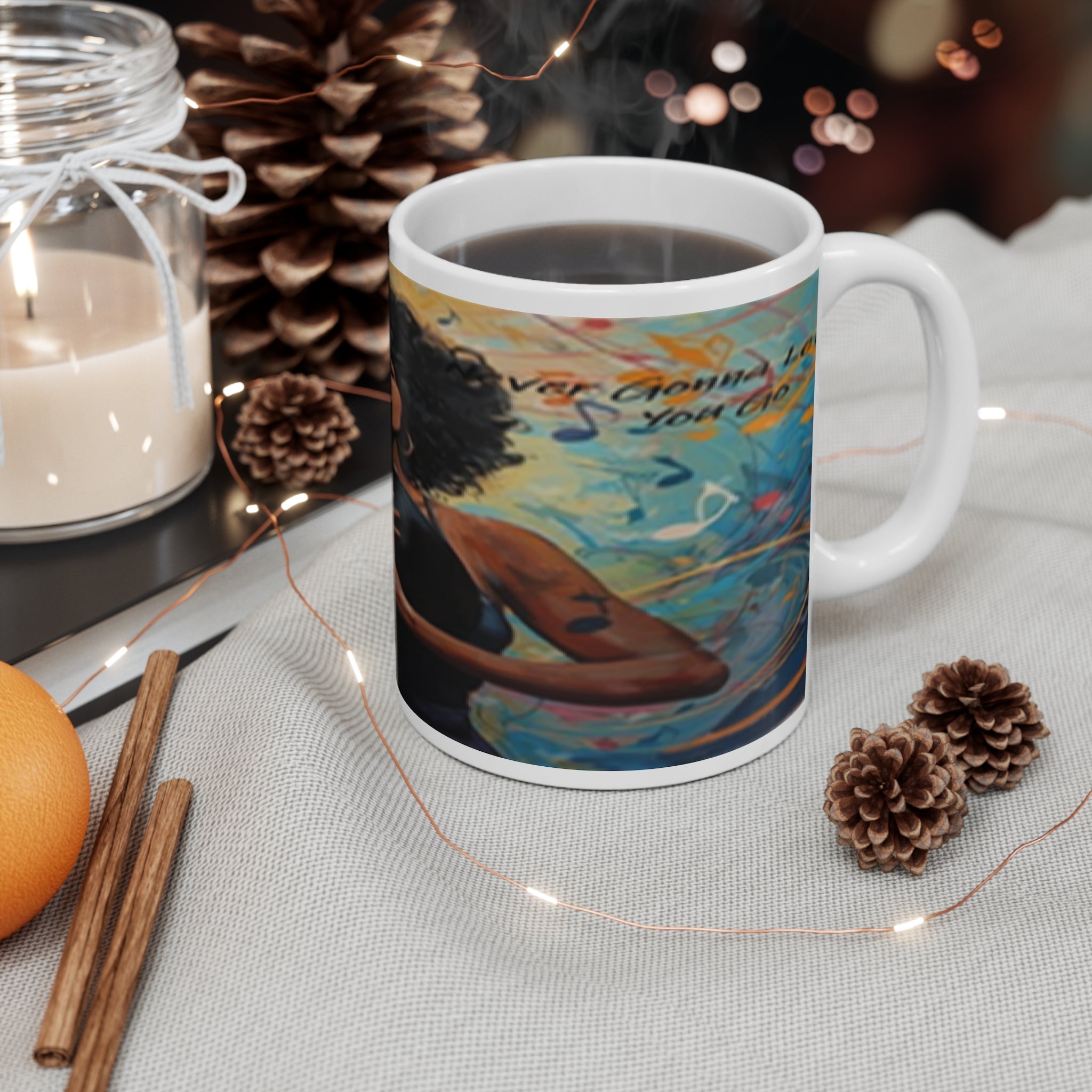 11oz Ceramic Mug — Never Gonna Let You Go - Clutching the Vinyl