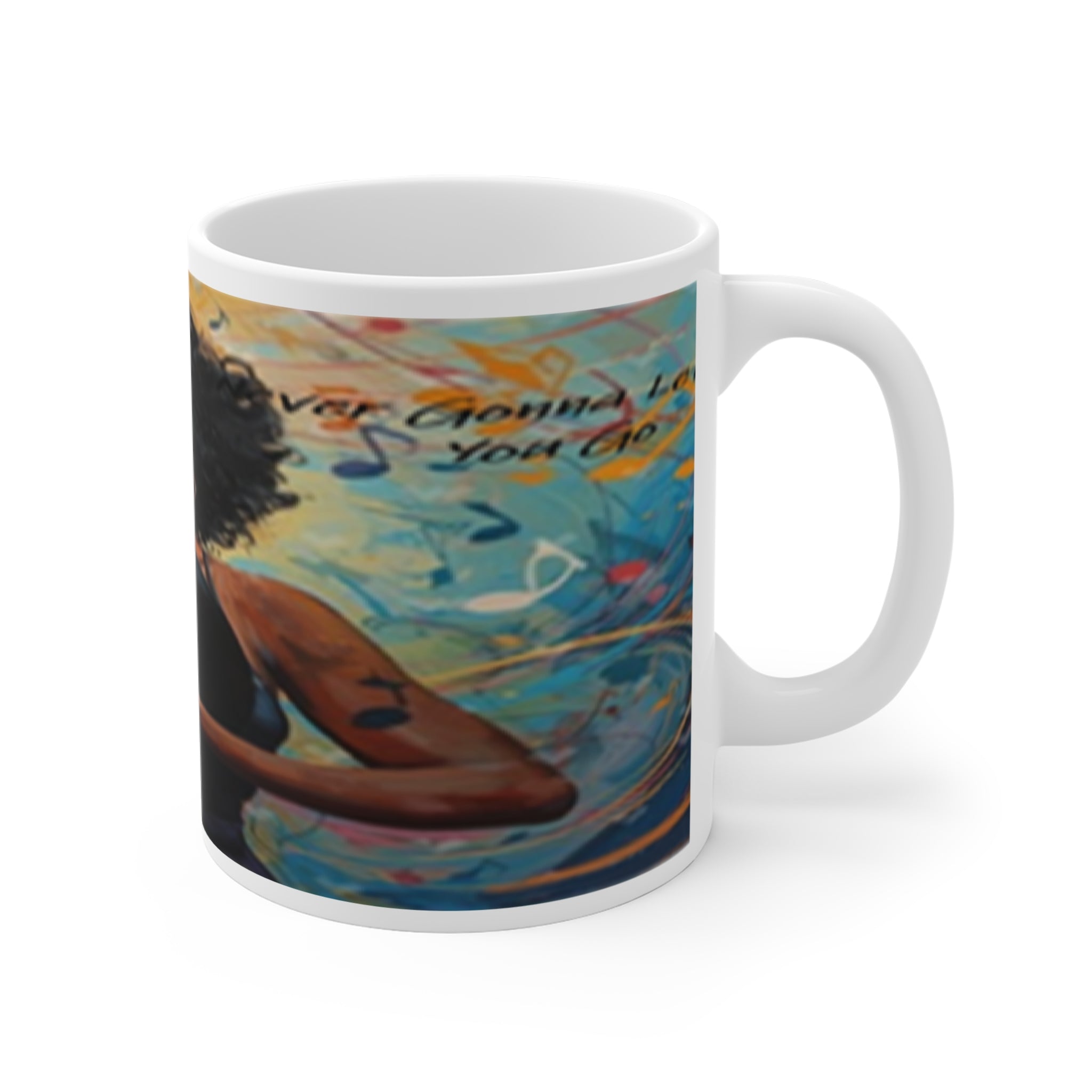 11oz Ceramic Mug — Never Gonna Let You Go - Clutching the Vinyl