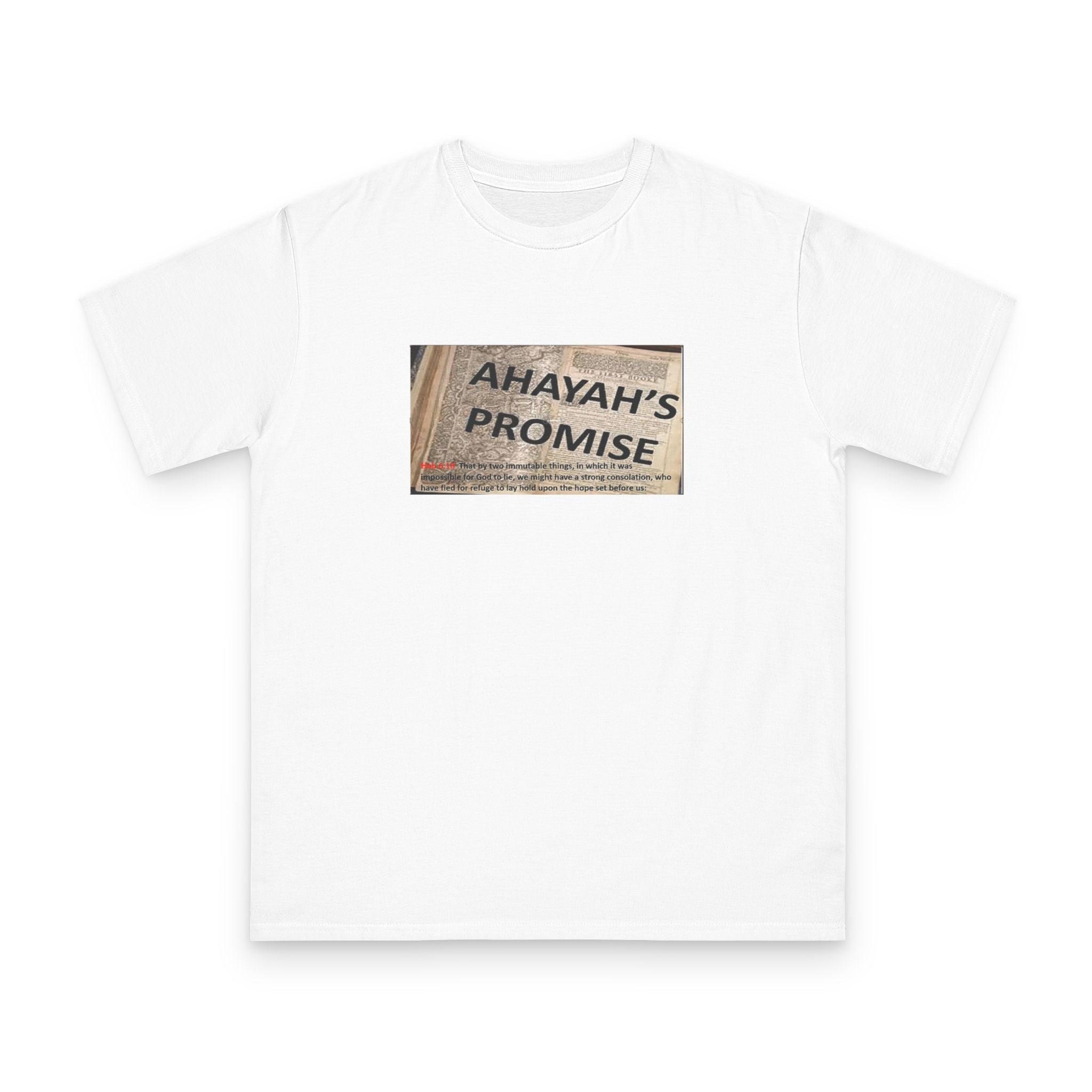 Ahayah's Promise T‑Shirt — Faith-Inspired Scripture Tee