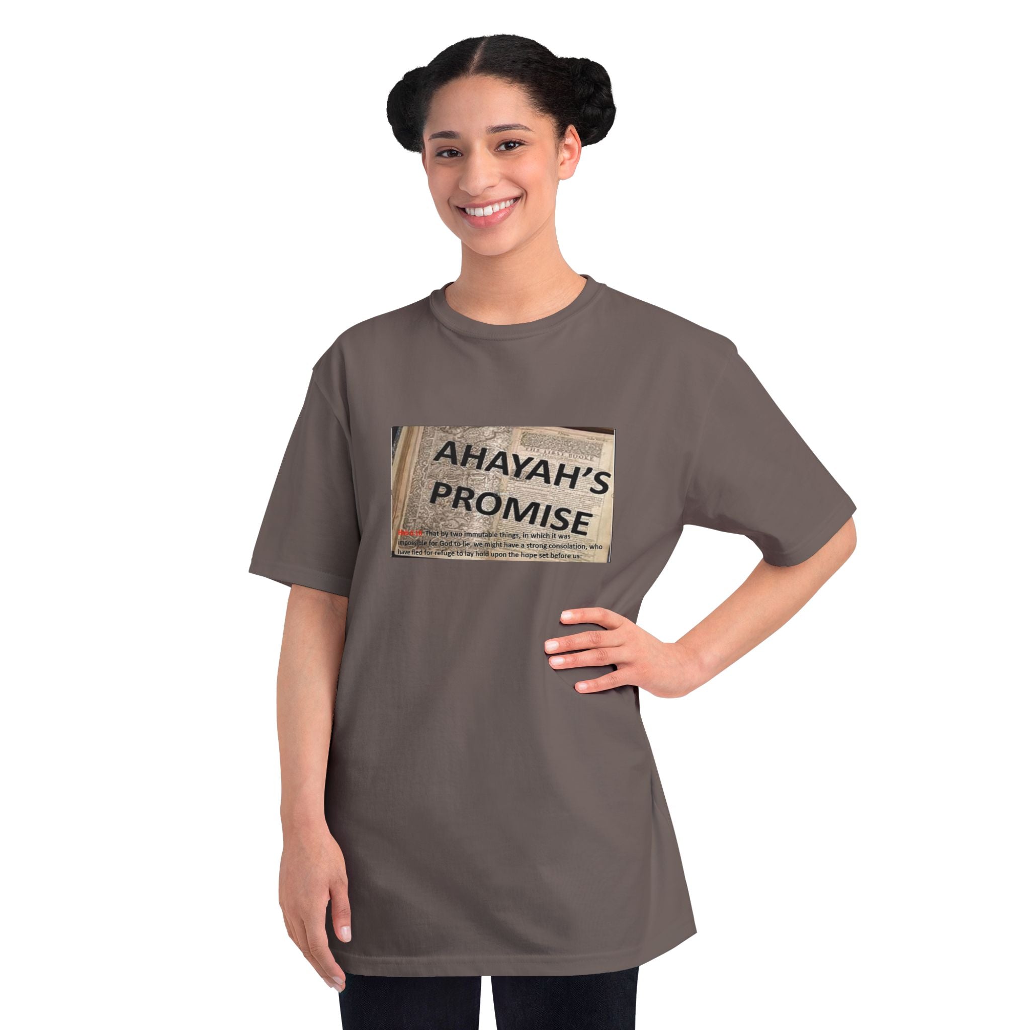 Ahayah's Promise T‑Shirt — Faith-Inspired Scripture Tee