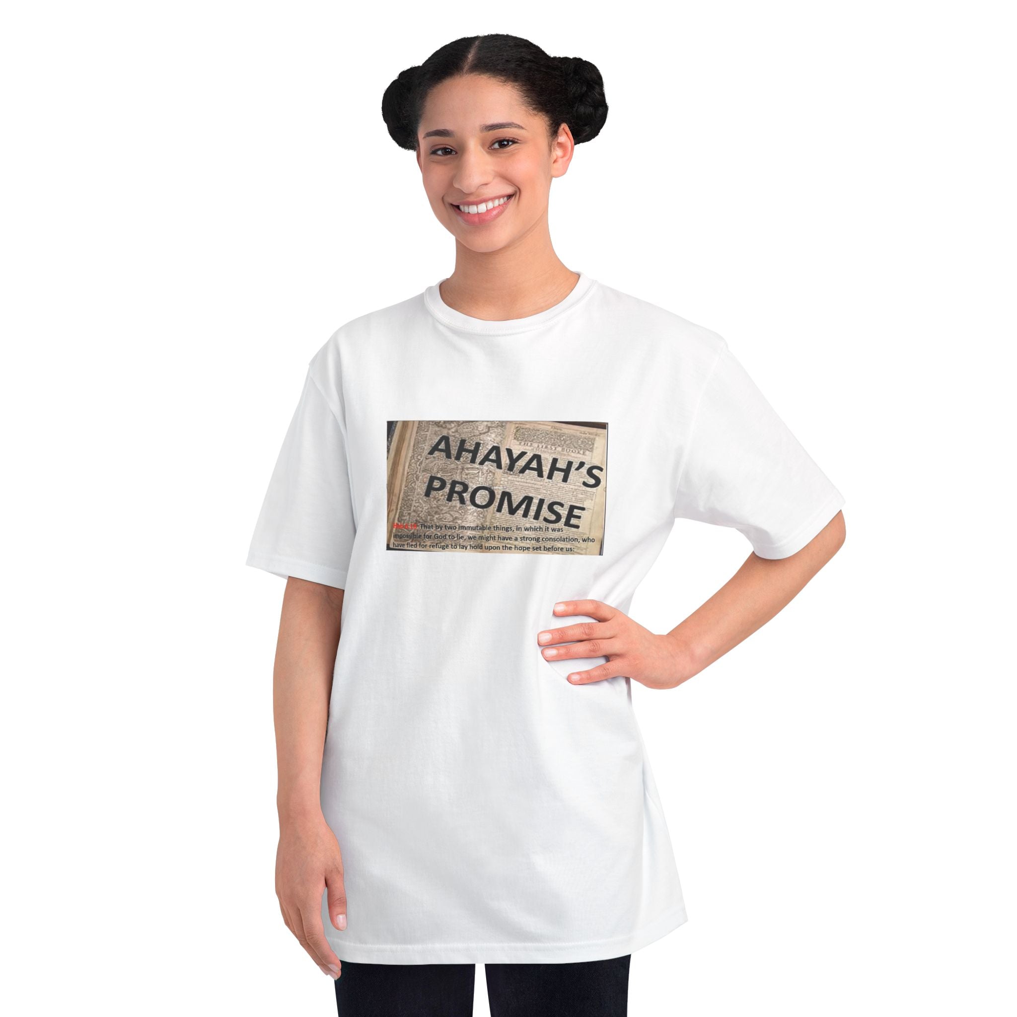 Ahayah's Promise T‑Shirt — Faith-Inspired Scripture Tee